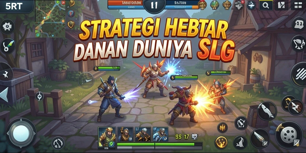Gameplay menawan dari 5RT yang penuh strategi dan tantangan.