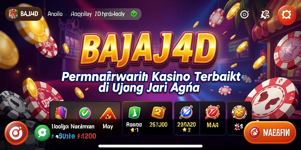 Tampilan gameplay seru dan menegangkan di BAJAJ4D.