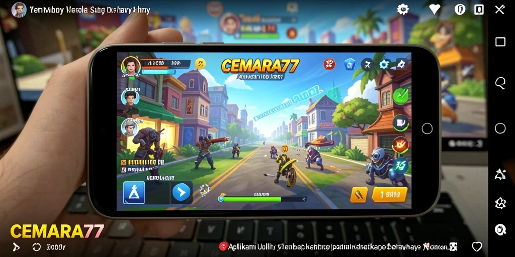 Tampilan antarmuka CEMARA77 yang intuitif dan fungsional.