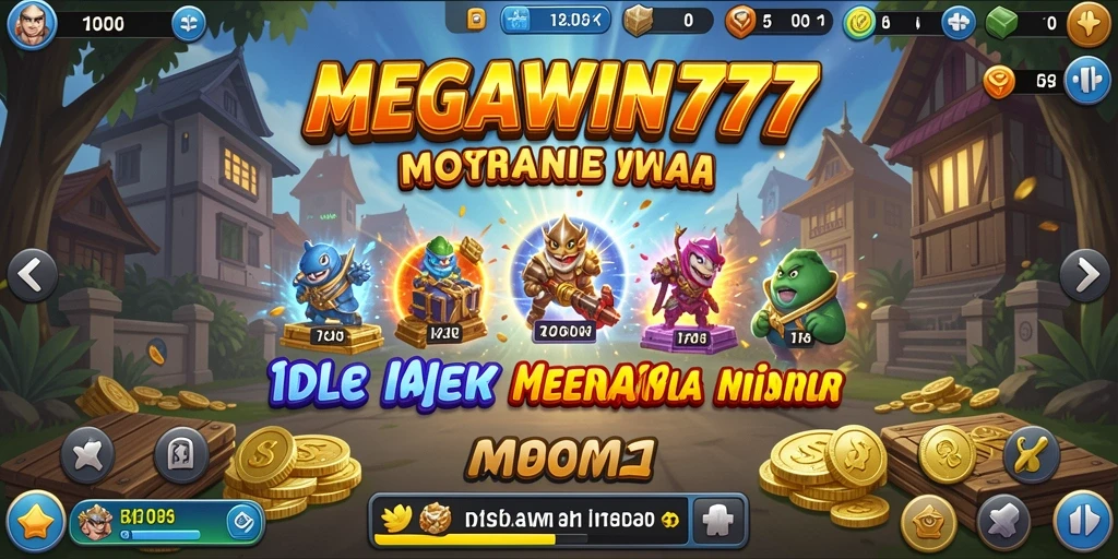 Gambaran dari gameplay santai MEGAWIN777 yang sederhana dan menarik.
