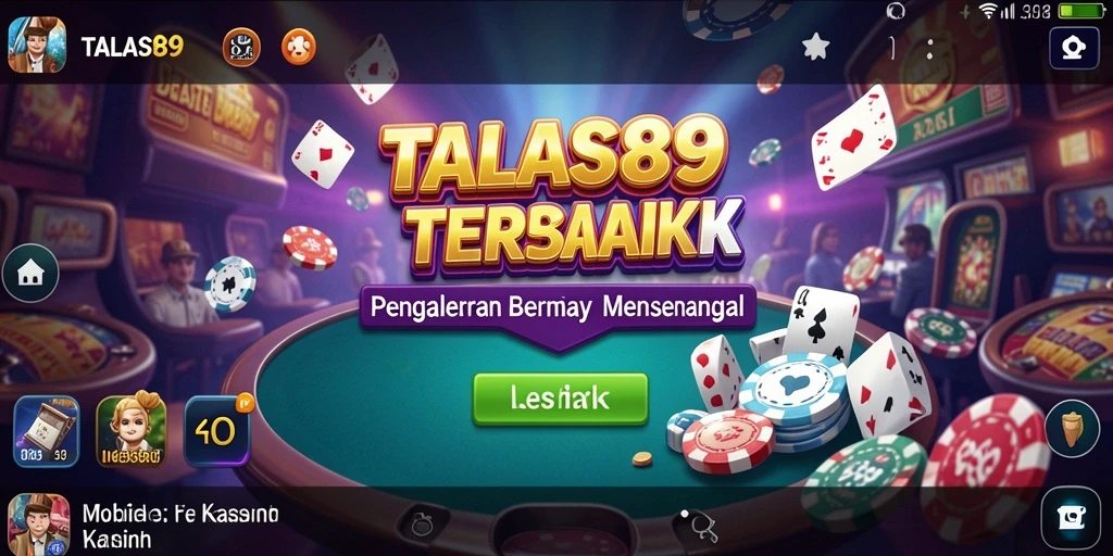 Gameplay TALAS89 yang menarik dengan grafis kasino terbaik.