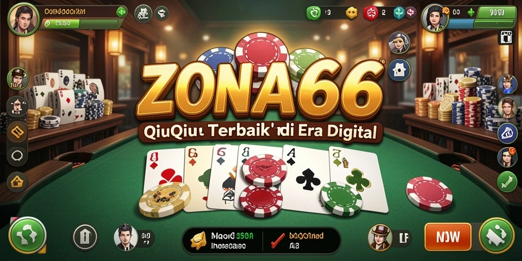 Tampilan gameplay QiuQiu yang menarik dan interaktif di ZONA66.
